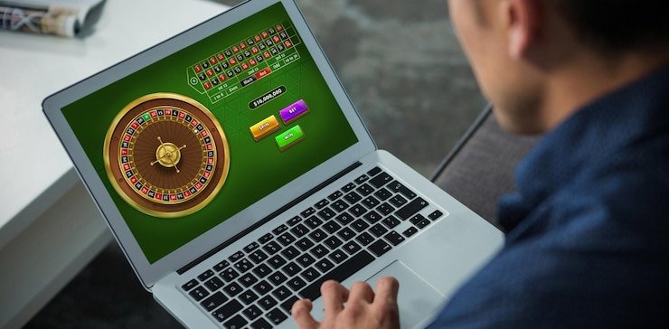 Live casino table with dealer and multi-camera setup